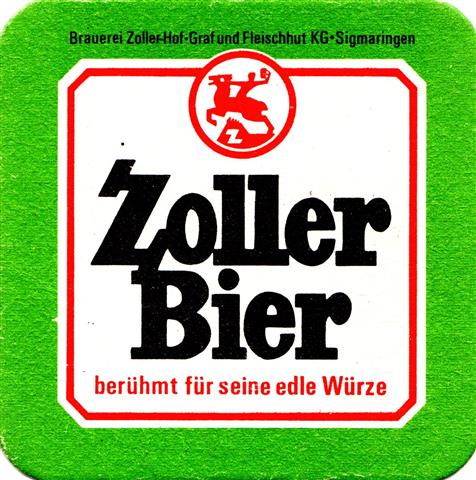 sigmaringen sig-bw zoller berhmt 1-4a (quad185-zoller bier)